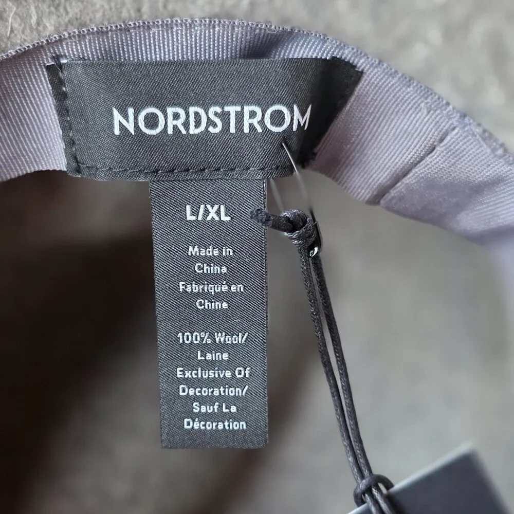 Nordstrom Fedora Gray NWT - Picture 3 of 3